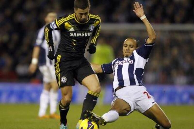 Nigerian striker Peter Odemwingie, right, was on his way over to Loftus Road when he had to turn around and drive back to West Bromwich Albion when the deal with Queens Park Rangers fell through.