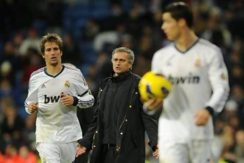 Jose Mourinho is having diffiulty managing star players at Real Madrid.