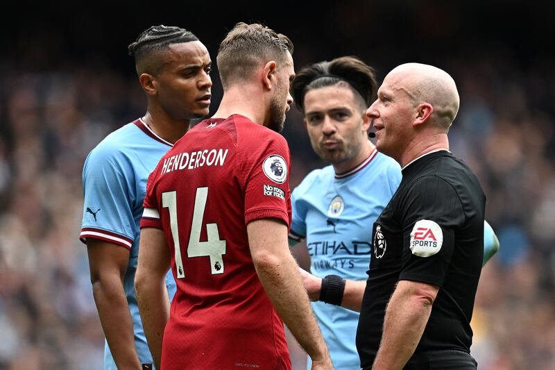 Jordan Henderson - 5. Liverpool’s captain worked hard in midfield but the quality of City's much younger midfield proved a little too much.  AFP