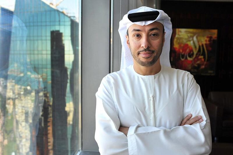 Salem Rashid Al Noaimi, the chief executive and managing director of Waha Capital, says the divestment was part of the company's strategy to focus on core assets. Delores Johnson / The National