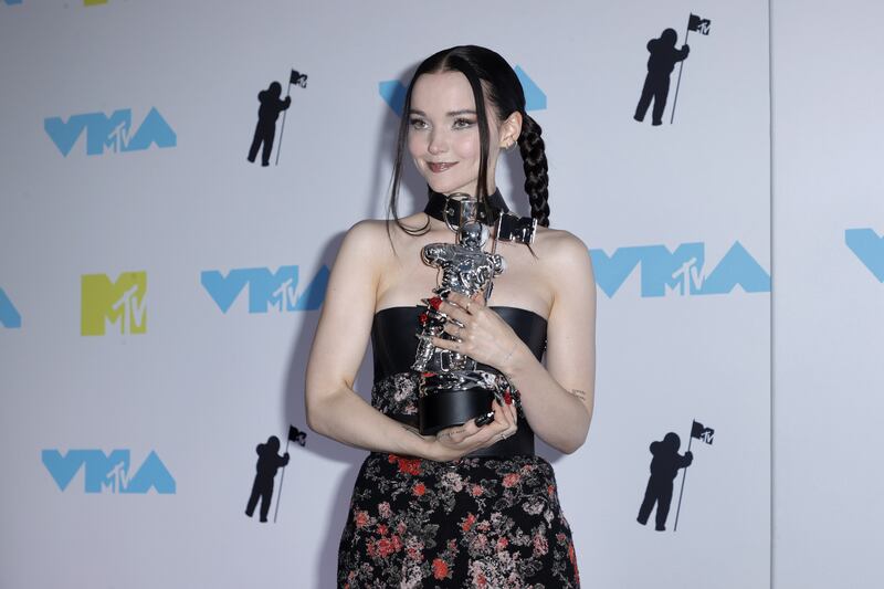 Dove Cameron, winner of the Best New Artist award. EPA