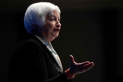 US Treasury Secretary Janet Yellen said she hoped a financial crisis of the severity of 2008 would not happen again 'in our lifetimes'.  AFP