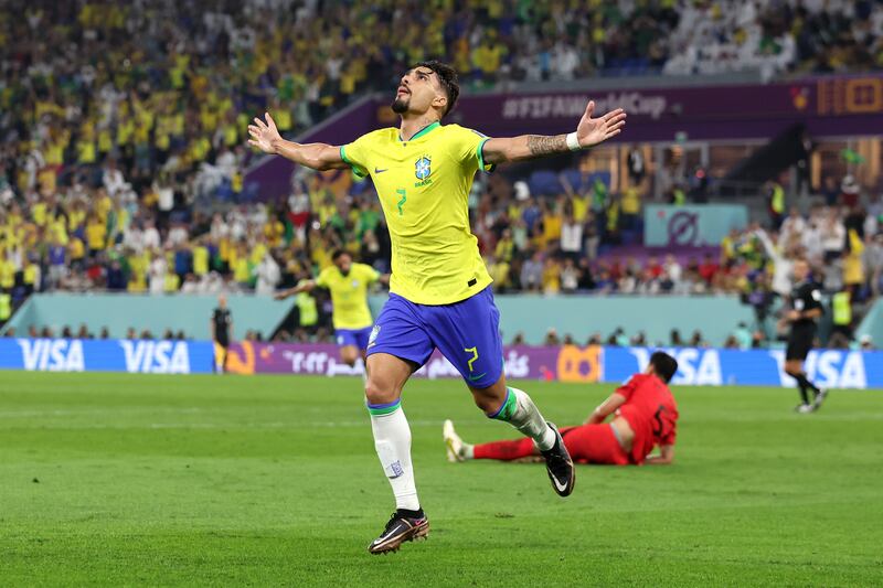 Paqueta - 9. Chosen ahead of Fred, the West Ham midfielder was involved in the third and scored the fourth, his first goal in the World Cup finals. Defended well when needed. Made three key passes. Getty 