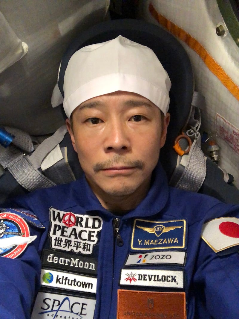 Mr Maezawa shared his experience of the intense training that all amateur and trained astronauts have to undergo before a mission to the space station.