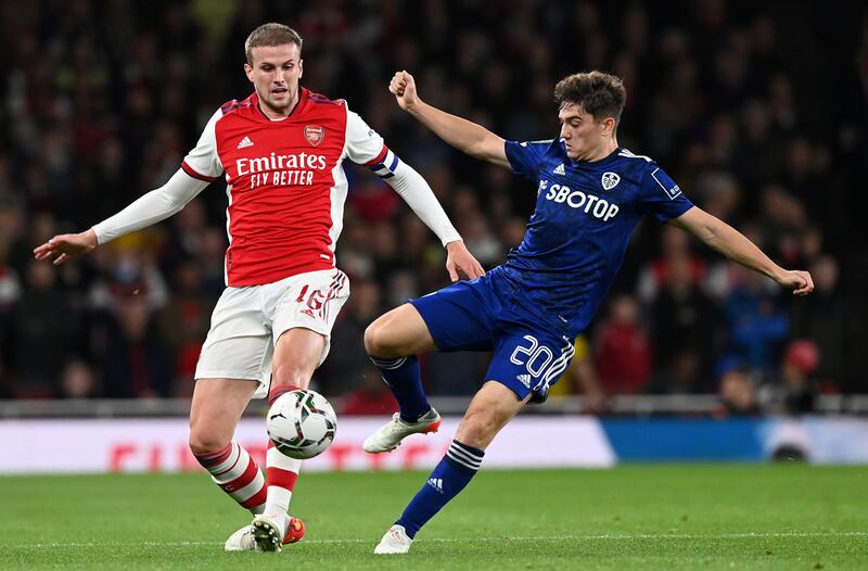 Rob Holding: 6 - Playing a slightly more supportive role than his centre-back partner, Holding was solid and occasionally brought the ball out from defence when White did not. EPA