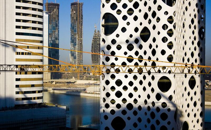 The Cheese building, Dubai. Courtesy Alliance Francaise Dubai