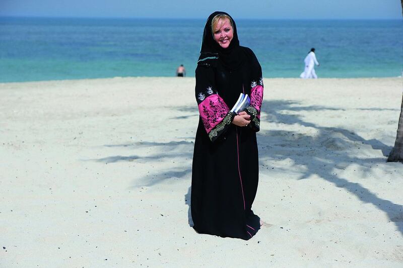 Dedra Stevenson is a naturalised Emirati citizen and has lived in the UAE for 22 years. Sammy Dallal / The National


