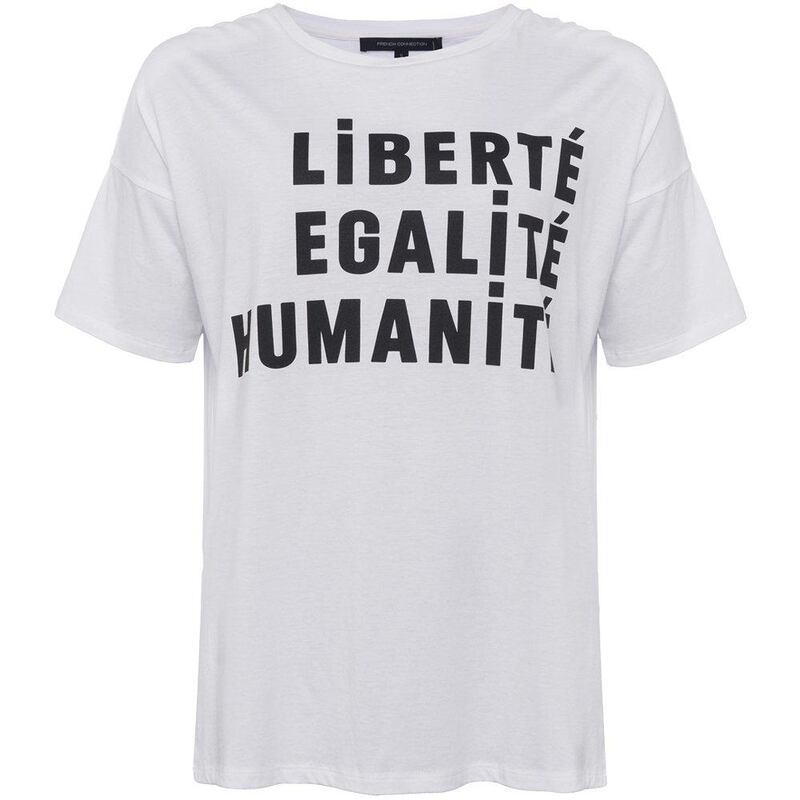 Get political in this French Connection T-shirt, which is Dh39, down from Dh167, a saving of Dh128 (77 per cent). Courtesy Amazon