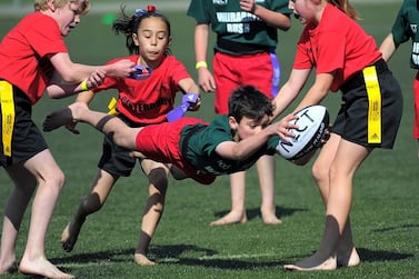 New Zealand Rugby’s (NZR) famed Small Blacks brand is going global with the Abu Dhabi Cricket & Sports Hub. Photo: Dave Lintott / lintottphoto.co.nz