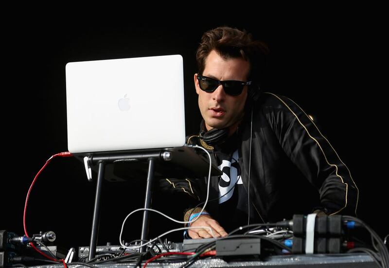 Mark Ronson at London's Lovebox Festival 2015 in  July 17. Simone Joyner / WireImage