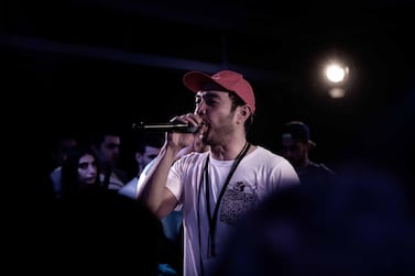 Chyno is co-founder of The Arena, the Middle East's first official battle rap league based in Beirut. Adonis Bdaywi for Shure Middle East