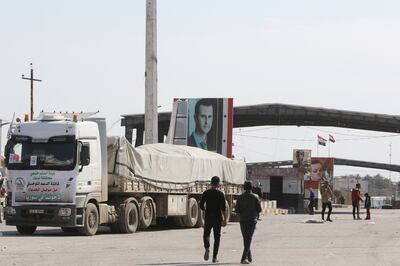 The Syrian government has been accused of failing to deliver aid to Syrians in rebel-held parts of the country. Reuters
