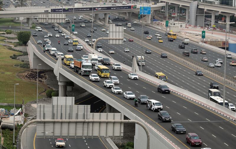 Having the correct car insurance policy is a must if you want to drive on UAE roads. Chris Whiteoak / The National