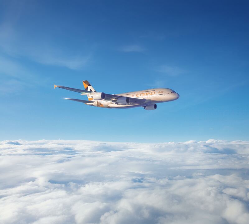 Etihad mothballed the aircraft at the start of the coronavirus pandemic in March 2020