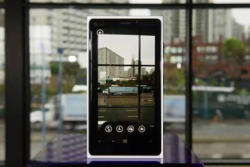 The Nokia Oyj Lumia 920 smartphone. David Paul Morris / Bloomberg