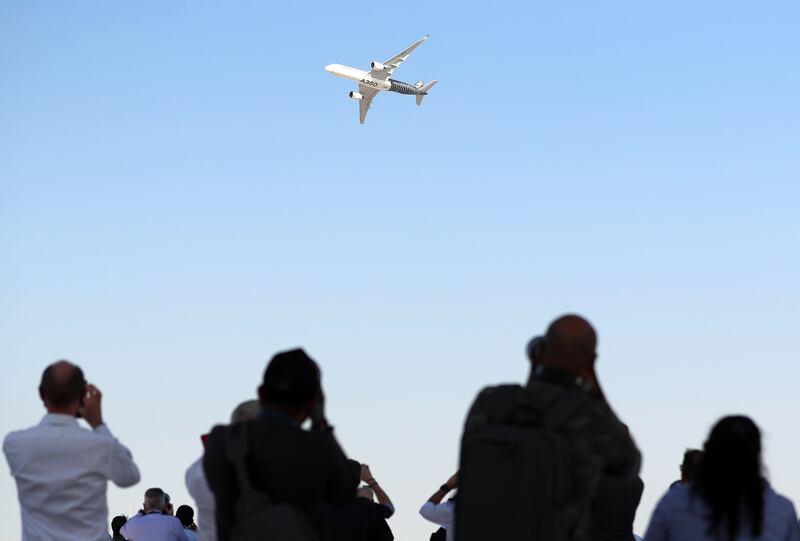 The Airbus A350.