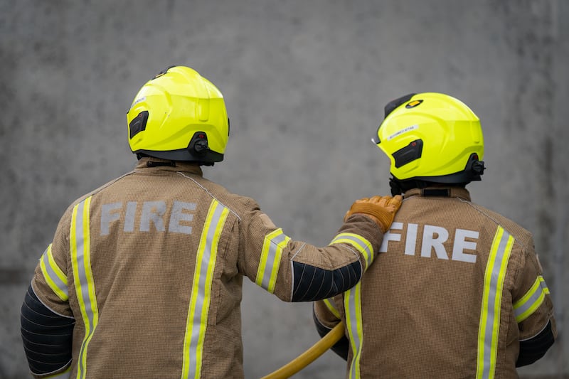 Fire Brigade recruits. PA