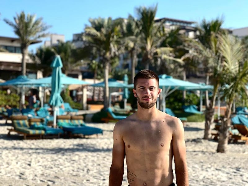 Borna Coric: The 24-year-old Croatian tennis star jetted into the UAE for a holiday in Dubai, calling our sandy shores his ‘home away from home'. Instagram