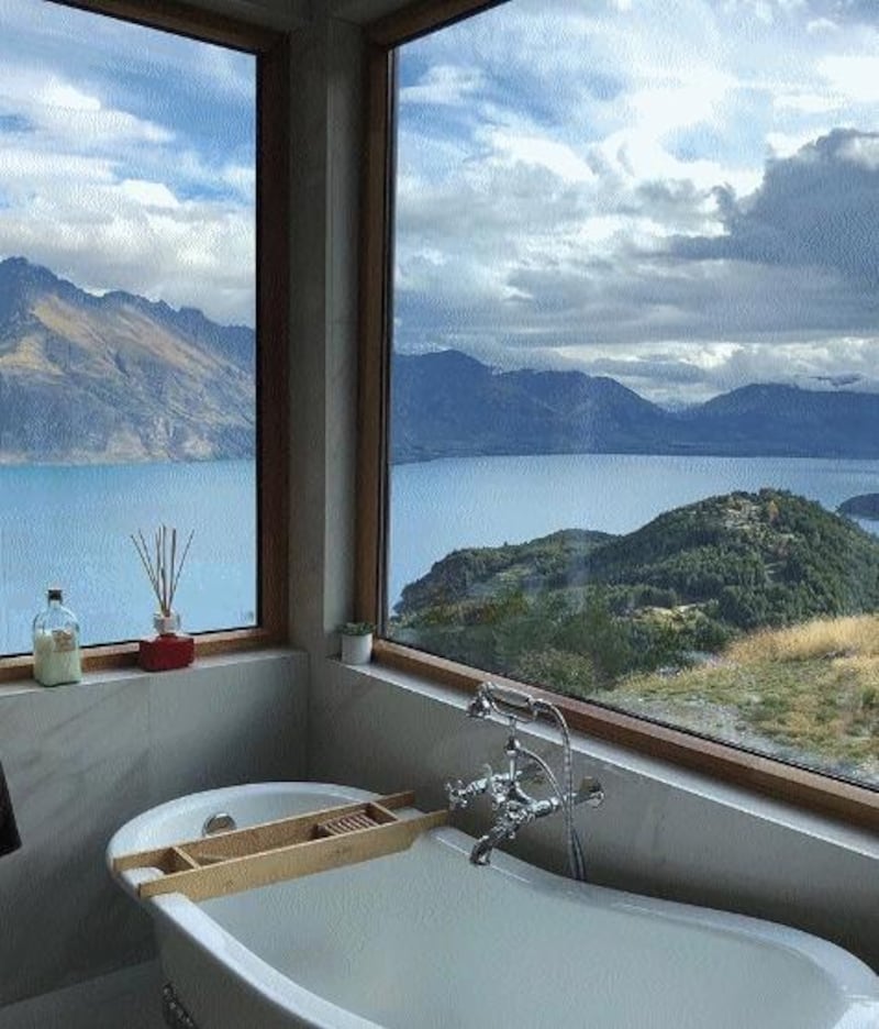 1) NEW ZEALAND: This picture by @chachi86 got 110,000 likes and was taken at LUC 22 Boutique Alpine Retreat in Queenstown. Rates average Dh900 per night.
