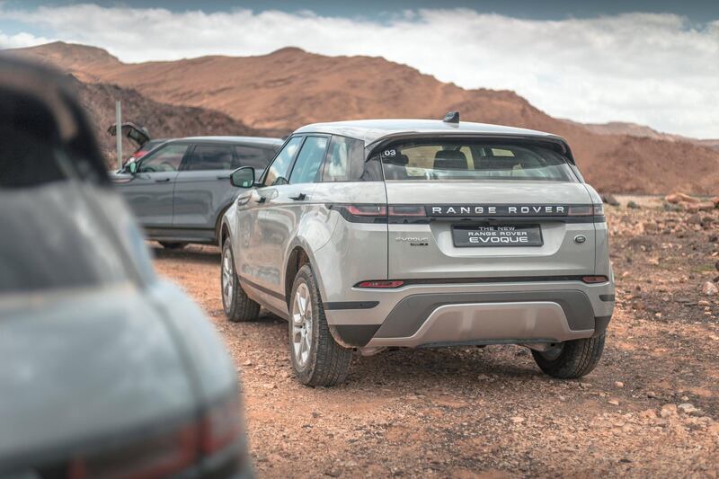 The Evoque is unmistakeably a Range Rover from any angle.