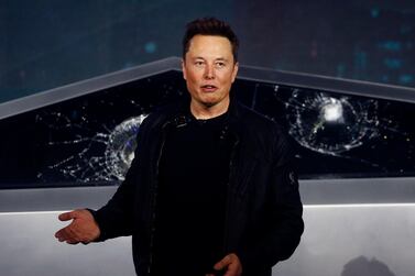 Tesla chief executive Elon Musk has called coronavirus shutdown orders “fascist”. AP