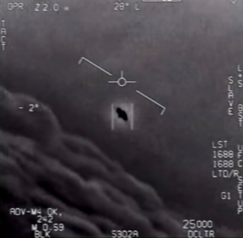The US Department of Defence said it is investigating more than 650 unidentified object sightings. AFP