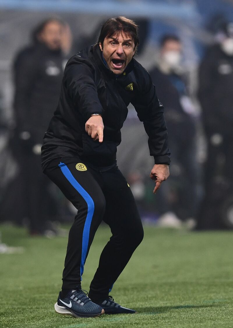 Inter Milan manager Antonio Conte. Reuters
