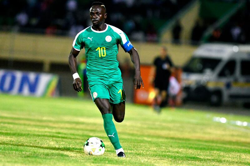 Sadio Mane scored for Senegal against Mali. AFP
