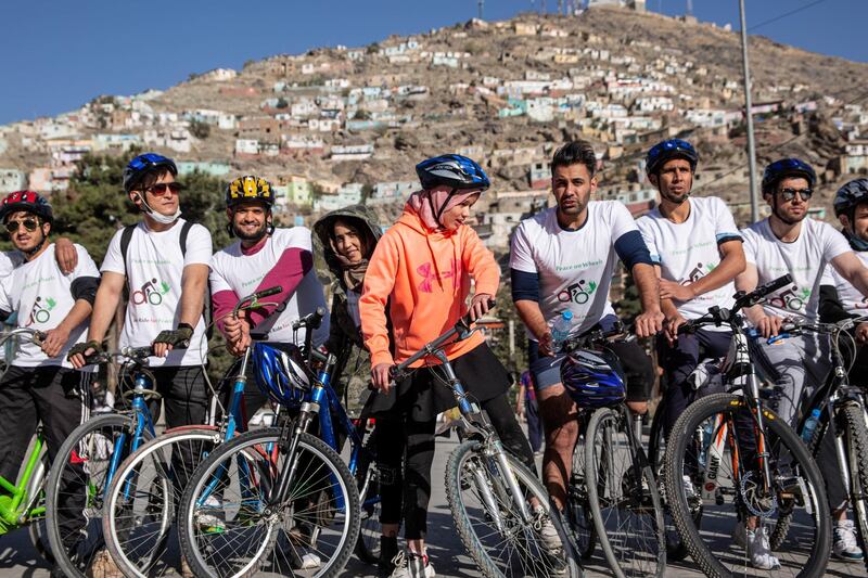 Peace on Wheels hopes to promote young people's participation in the peace process. Activists took to their bikes on Friday morning, cycling about 20 kilometres through Kabul. 
"Young people’s voices aren’t heard in the peace process, but this needs to change," Rashidi said. 