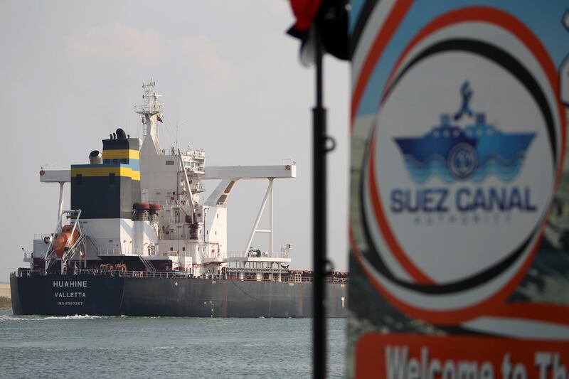 The Suez Canal is one of Egypt's most important sources of foreign currency, bringing in almost $8 billion in 2022. AP