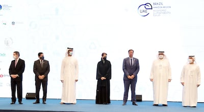 The first-ever high-profile forum between the UAE and Brazil, which was focused on economic growth and sustainability, was held on October 3. Courtesy: UAE Ministry of Economy