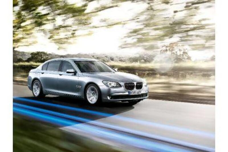 BMW has added an electric motor to create the ActiveHybrid 7.