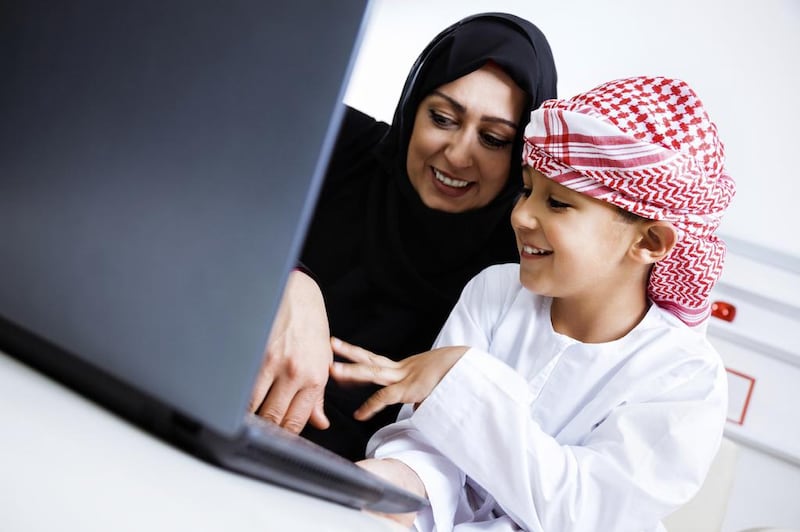 Research shows that the use of the Arabic language among the UAE's Twitter community is declining. iStock