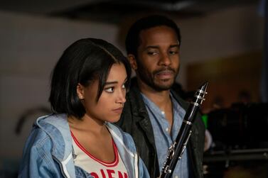 Amandla Stenberg and Andre Holland star in 'The Eddy'. Netflix