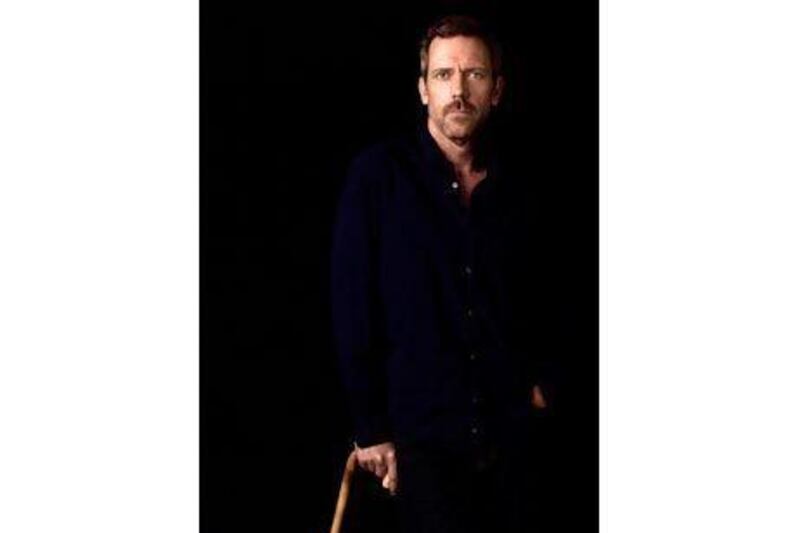 The British actor Hugh Laurie, who plays the character of Dr Gregory House.