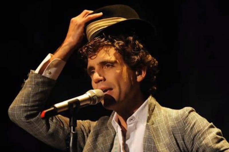 Mika performed a concert in aid of Beirut in 2020. AFP