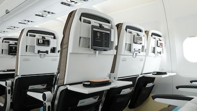 Etihad has stepped up its in-flight cleaning policies to help prevent the spread of Covid-19. Courtesy Etihad 