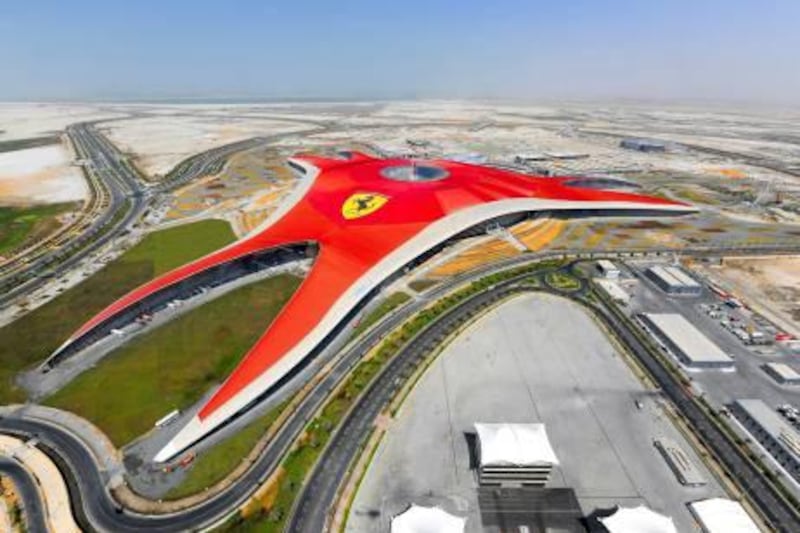 Abu Dhabi, United Arab Emirates: Ferrari World Abu Dhabi has revealed its launch plans of the world’s largest indoor theme park with an opening celebration a day earlier than anticipated.Ferrari World Abu Dhabi will open to the public for the first time, starting at seven o’clock in the evening on Wednesday 27th October 2010. Courtesy photo