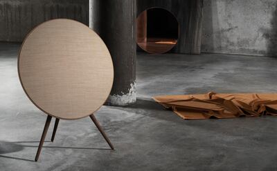 Bang & Olufsen is offering some of its most popular products in shades of bronze. Courtesy Bang & Olufsen