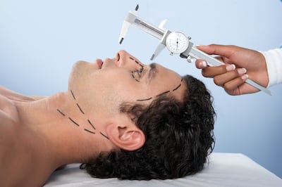 Rhinoplasty can shorten the length of a patient's nose, which in turn could confuse biometric software. Getty Images