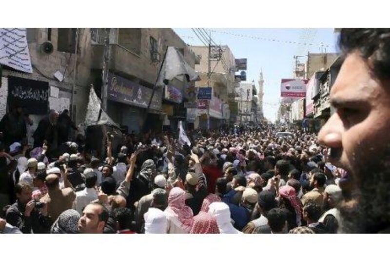 Protests in Zarqa this month were the catalyst for charges against Jordanian protesters.