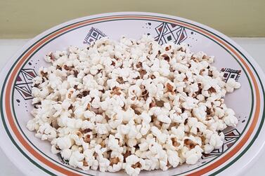 My (almost) perfect home made popcorn. Sarah Maisey / The National 