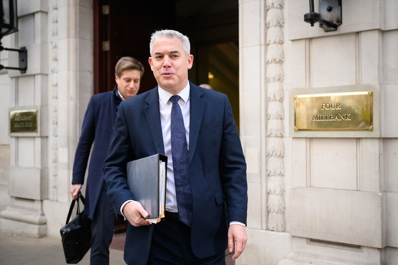 Health Secretary Steve Barclay has been invited to meet nursing unions for further pay talks. Getty