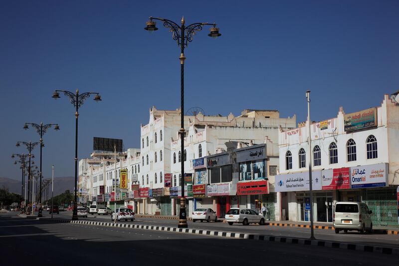 The southern city of Salalah is a favourite destination for Gulf nationals to escape the summer heat on a “Khareef” holiday. Getty