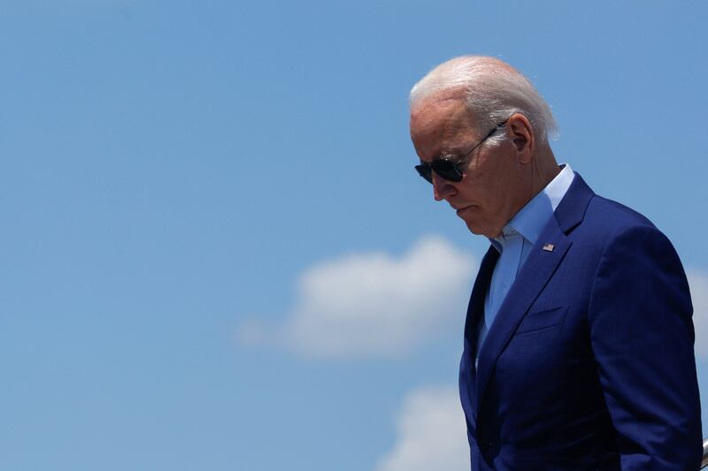 US President Joe Biden called climate change a 'clear and present danger'. Reuters