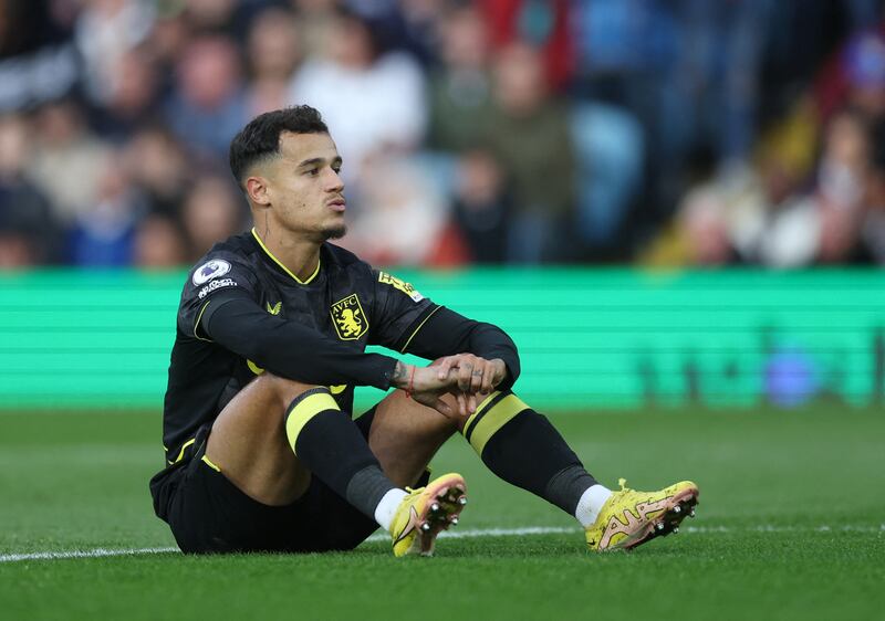 Philippe Coutinho - 6, Slid in for the rebound following a Watkins shot but couldn’t get enough on the ball and hit a weak shot later. Provided a great free-kick delivery that wasn’t capitalised on. Unlucky to see his shot hit the post early in the second period. Action Images