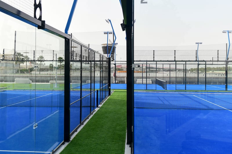 The space was formerly known as Yas Padel but has been rebranded to Marina Padel.