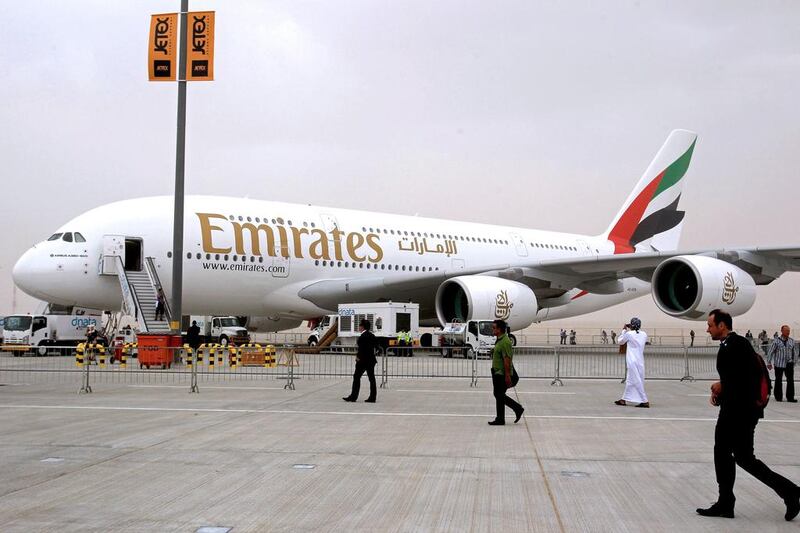 Emirates Airline will take the brunt of reductions in flying during the 80-day upgrade of the Dubai airport runway. EPA