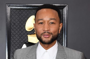 John Legend said that support of human rights for Palestinians should be 'a baseline human position'. AFP
