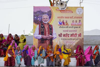 General election campaigning in India is in full swing. AFP